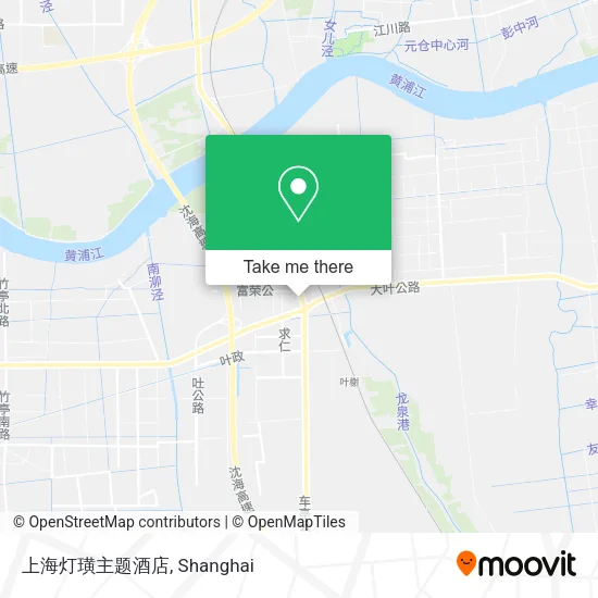 上海灯璜主题酒店 map
