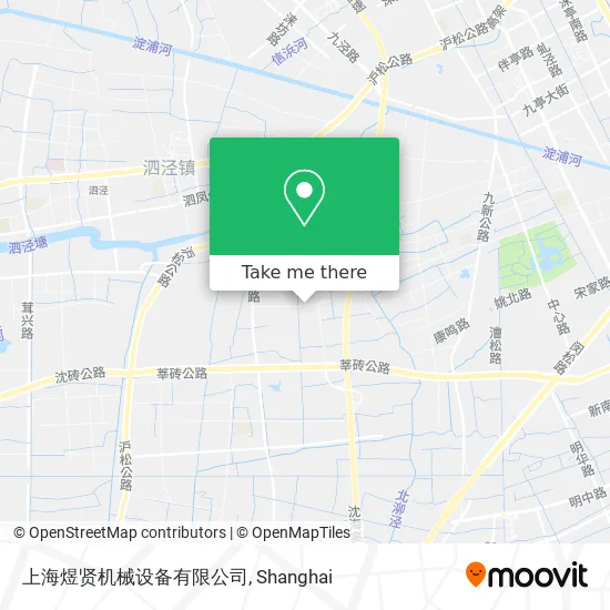 上海煜贤机械设备有限公司 map