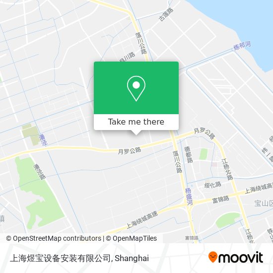 上海煜宝设备安装有限公司 map