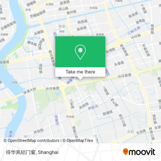 得华凤铝门窗 map