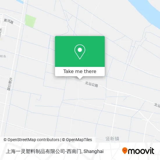 上海一灵塑料制品有限公司-西南门 map