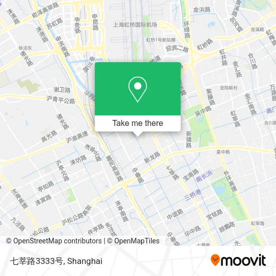 七莘路3333号 map