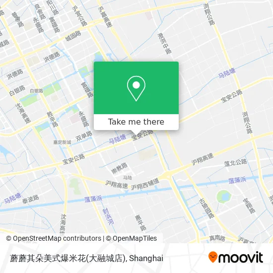 蘑蘑其朵美式爆米花(大融城店) map