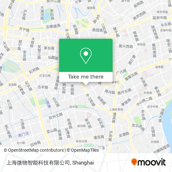 上海微物智能科技有限公司 map