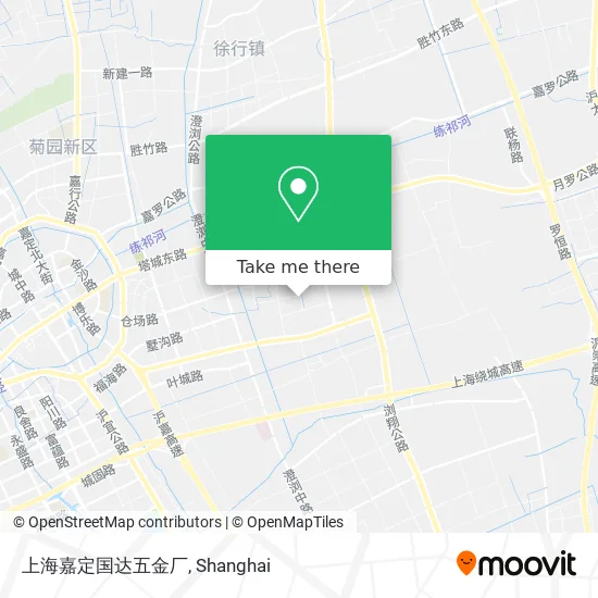 上海嘉定国达五金厂 map