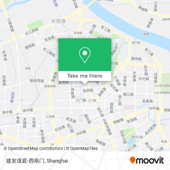 建发珑庭-西南门 map