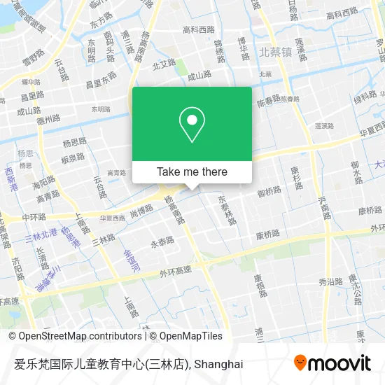 爱乐梵国际儿童教育中心(三林店) map