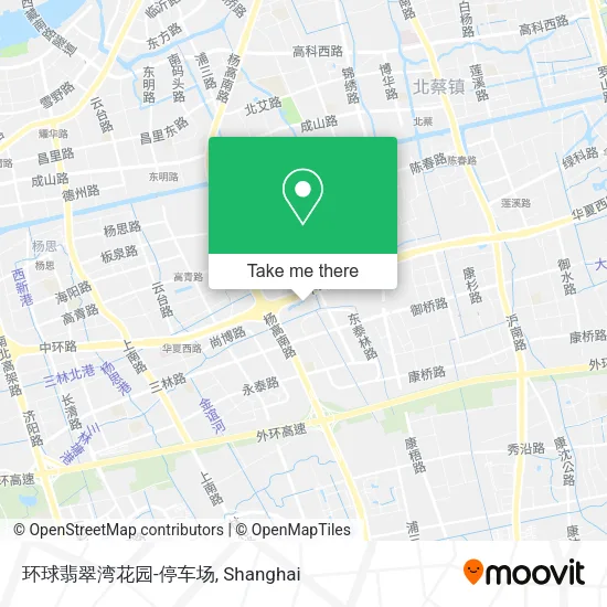 环球翡翠湾花园-停车场 map