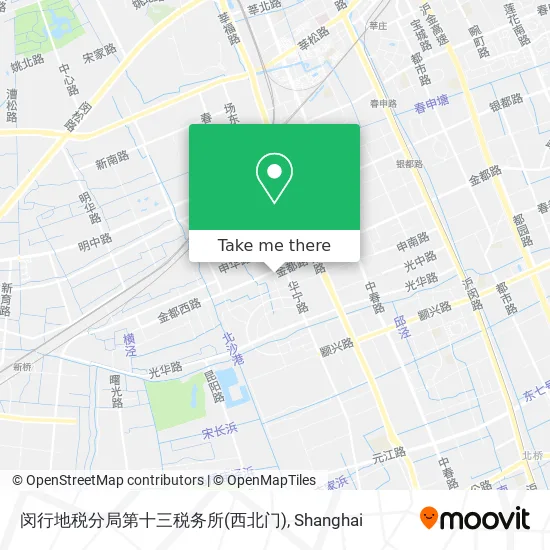 闵行地税分局第十三税务所(西北门) map