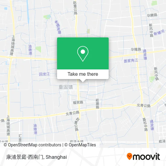 康浦景庭-西南门 map