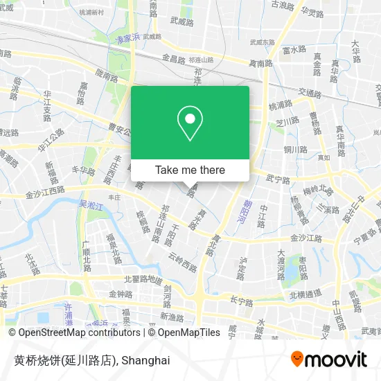 黄桥烧饼(延川路店) map