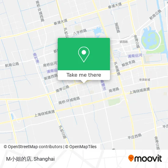 M小姐的店 map
