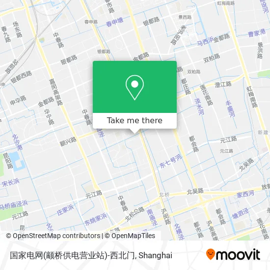 国家电网(颛桥供电营业站)-西北门 map