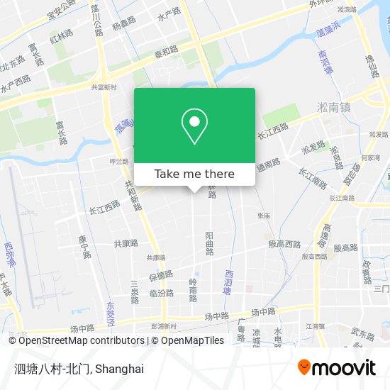 泗塘八村-北门 map
