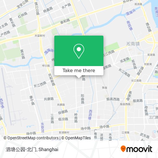 泗塘公园-北门 map