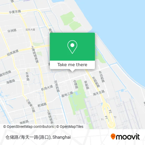仓储路/海天一路(路口) map