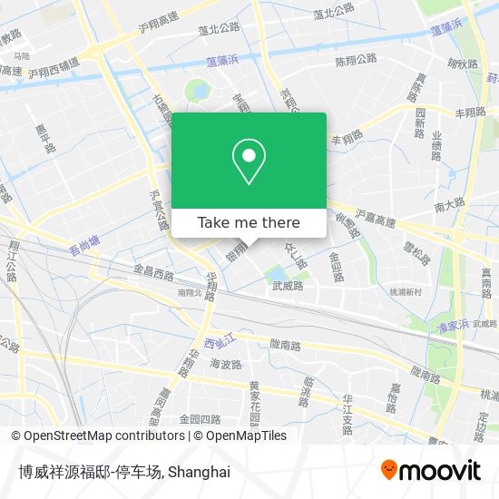 博威祥源福邸-停车场 map