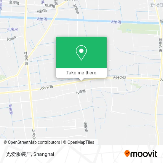 光爱服装厂 map
