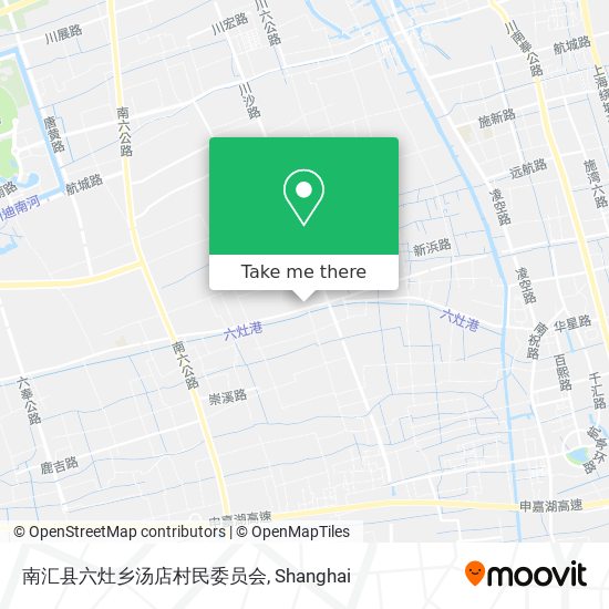 南汇县六灶乡汤店村民委员会 map