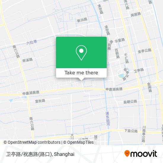 卫亭路/祝惠路(路口) map