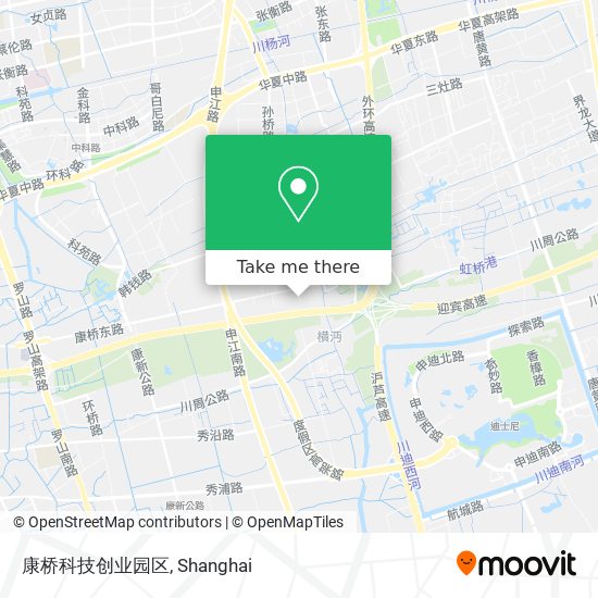 康桥科技创业园区 map