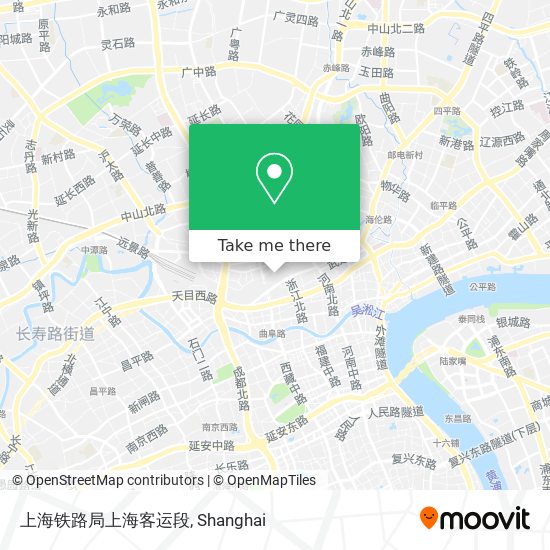 上海铁路局上海客运段 map