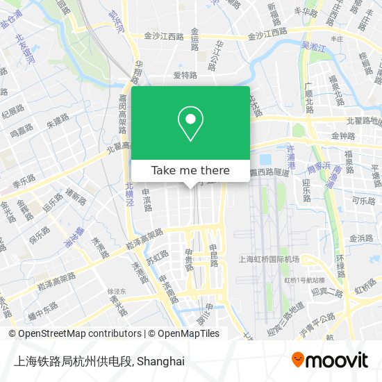 上海铁路局杭州供电段 map