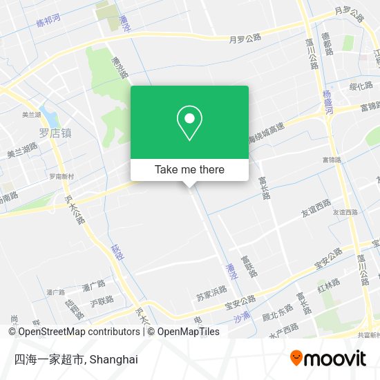 四海一家超市 map