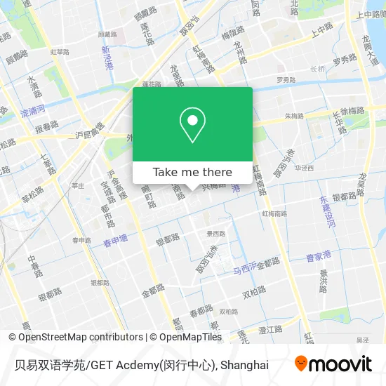 贝易双语学苑/GET Acdemy(闵行中心) map