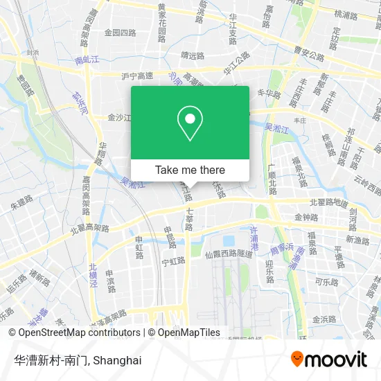 华漕新村-南门 map