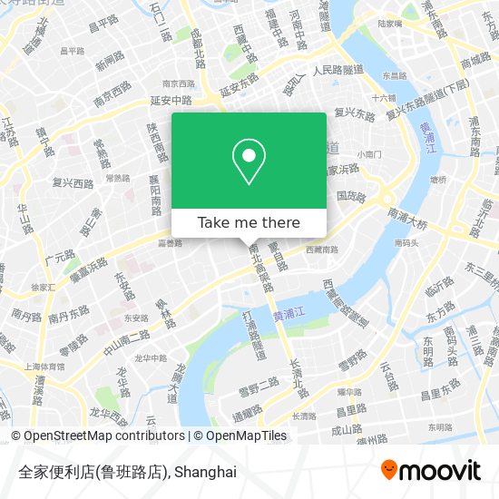 全家便利店(鲁班路店) map