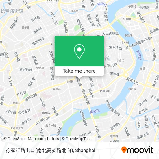 徐家汇路出口(南北高架路北向) map