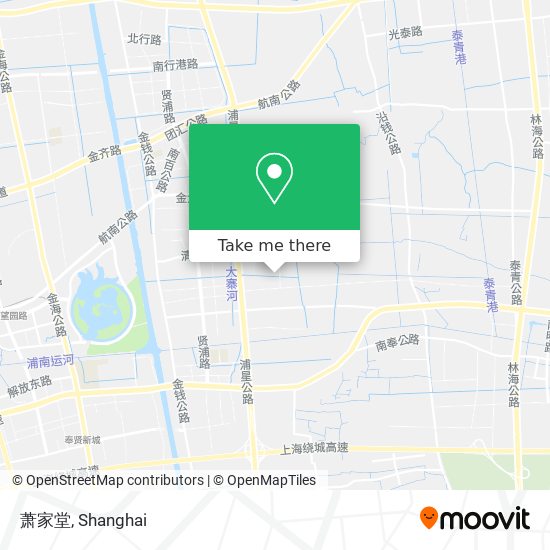 萧家堂 map