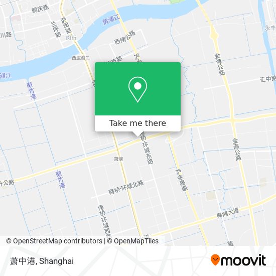 萧中港 map