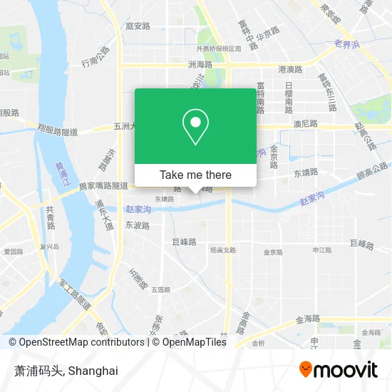 萧浦码头 map