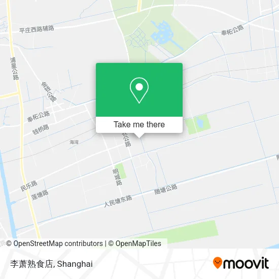 李萧熟食店 map