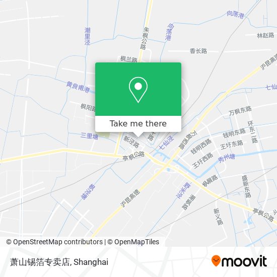 萧山锡箔专卖店 map