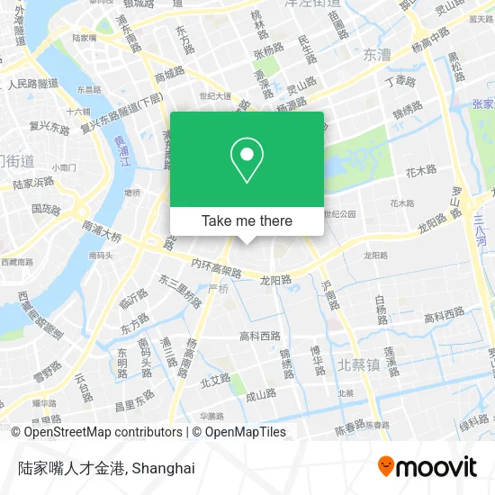 陆家嘴人才金港 map