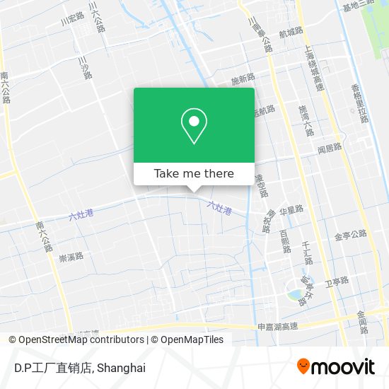 D.P工厂直销店 map