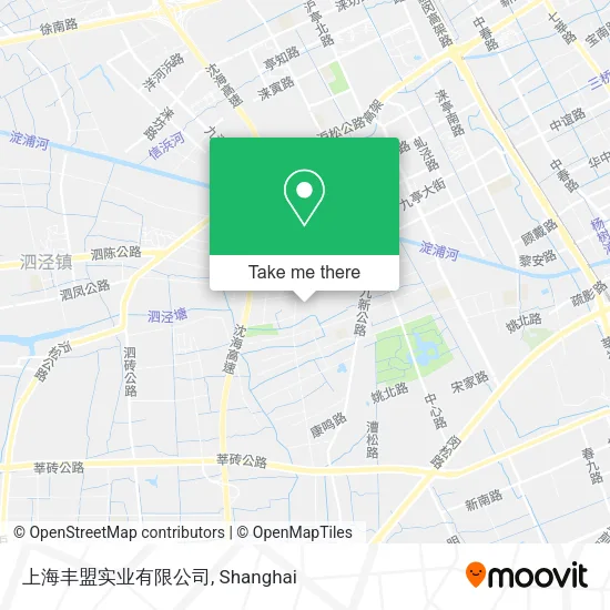 上海丰盟实业有限公司 map