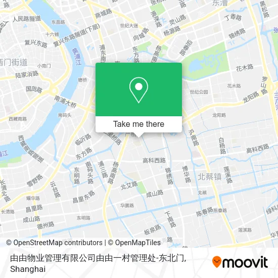 由由物业管理有限公司由由一村管理处-东北门 map