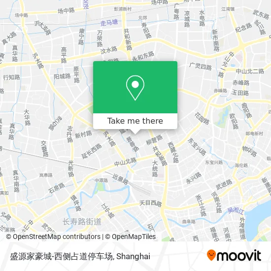 盛源家豪城-西侧占道停车场 map