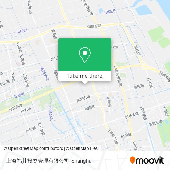 上海福其投资管理有限公司 map