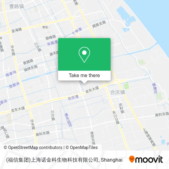 (福信集团)上海诺金科生物科技有限公司 map