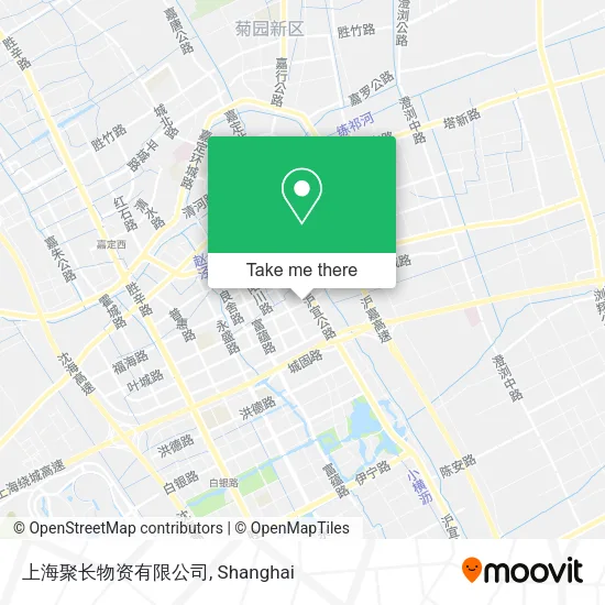 上海聚长物资有限公司 map