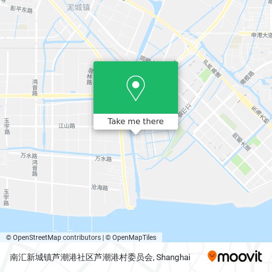 南汇新城镇芦潮港社区芦潮港村委员会 map