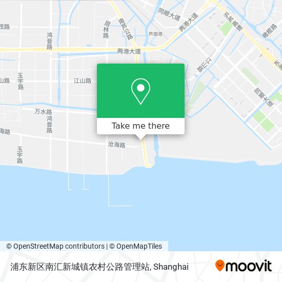 浦东新区南汇新城镇农村公路管理站 map