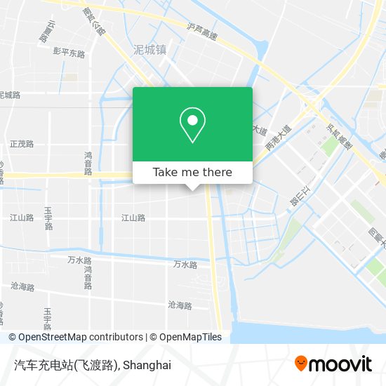 汽车充电站(飞渡路) map