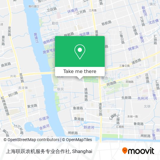 上海联跃农机服务专业合作社 map