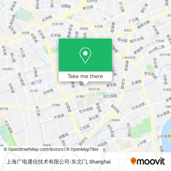 上海广电通信技术有限公司-东北门 map
